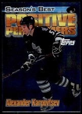 1999-00 O-Pee-Chee Chrome Positive Performers Alexander Karpoutsev #PP1