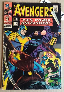 Avengers 29 - 1st. Series, 1966, Gd+/VG, Swordsman, Powerman, UK Pence - Bild 1 von 5