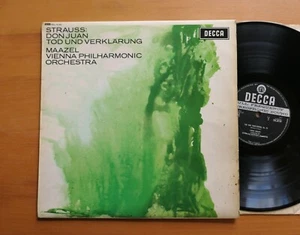 SXL 6134 ED1 Strauss Don Juan Tod Und Verklarung Maazel Decca WBg 1st EX - Picture 1 of 5