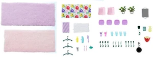 NUEVO~ Accesorios de Repuesto Barbie Dreamhouse ~ Más de 45 Piezas de Piezas - Imagen 1 de 1