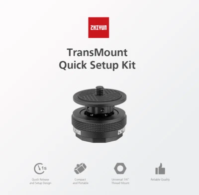 Zhiyun TransMount Quick Setup Kit for Zhiyun Weebill LAB Gimbal Stabilizer NEW - Image 1 of 4