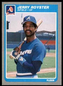 Fleer Jerry Royster #340 1985 - Imagen 1 de 2