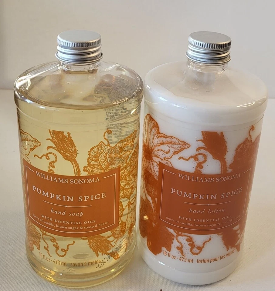 Williams-Sonoma 16 oz. Pumpkin Spice Hand Soap Lotion Refills Essential Oils - Image 1 of 1