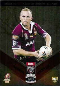 2010 BRISBANE BRONCOS NRL Card DARREN LOCKYER State Of Origin Legends - Picture 1 of 3