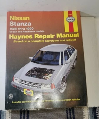 1982 Thru 1990 Nissan Stanza Haynes Repair Manual G4 - Image 1 of 4