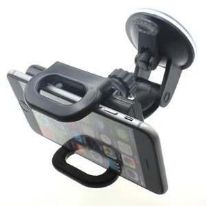 Windshield Car Mount Holder Glass Cradle Swivel Dock Suction for SmartPhones - Picture 1 of 11