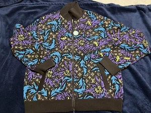 🔥Mens XL Authentic Louis Vuitton Monogram Thistle Zip-Up Jacket New W Tag 🔥 - Picture 1 of 17