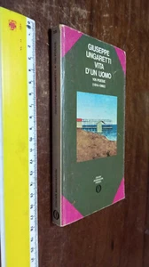 LIBRO:GIUSEPPE UNGARETTI - VITA D'UN UOMO - 106 poesie (1914-1960 - Imagen 1 de 3