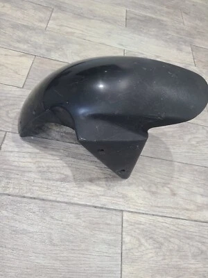 03 04 Kawasaki Ninja ZX6R ZX 636 2004 GUARDABARROS DELANTERO ABRAZADOR DE NEUMÁTICOS GUARDABARROS FABRICANTE DE EQUIPOS ORIGINALES Foto 1 de 4