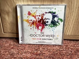 Doctor Who - The Five Doctors - Peter Howell - Silva Screen CD RARE NEW SEALED - Picture 1 of 4