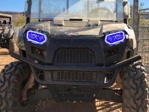Halo Rings for headlights - Led Ranger Polaris  400 500 700 800 also 2014 570 - Bild 1 von 3