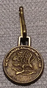 Knöpfe Nordamerikanischer Jagdverein Metall einzeln 2 cm x 2 cm Basteln Nähen Unikat - Bild 1 von 4