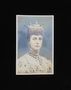 Rare Antique Original Photograph Embossed Photo Postcard Queen Alexandra Royalty - Picture 1 of 24