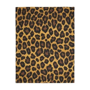 Leopardenmuster Überwurf Samt Mikrofaser Decke (zweiseitiger Druck), Weihnachten, Braut - Bild 1 von 13