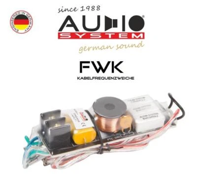 Sistema de audio FWK 12dB agudo cable suave 4x ajuste suave de frecuencia 1 par - Imagen 1 de 4