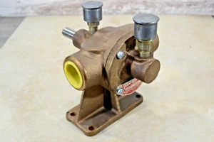 Cast Bronze Hypro Flex Roller Pump B34 Brass Grease Cups Farm Marine Steampunk - Picture 1 of 5