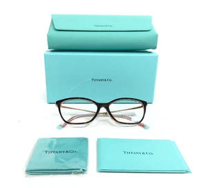 Tiffany & Co. Eyeglasses Frames TF2205-F 8287 Tortoise Pink Asian Fit 53-15-140 - Picture 1 of 12