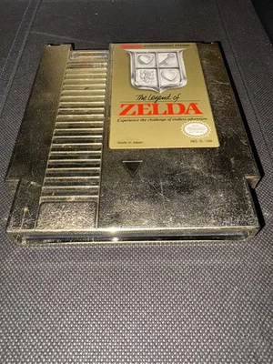 The Legend of Zelda NES (Nintendo Entertainment System, 1987) w/ Sleeve TESTED - Image 1 of 3