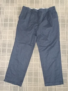 Ralph Lauren Men's Chino Trousers size XL W40" L31" Pleated front turn up hem - Picture 1 of 4