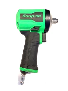 Snap on Tools USA PT350G 1/2” Drive GREEN Stubby Pneumatic Impact Wrench NICE - Picture 1 of 9
