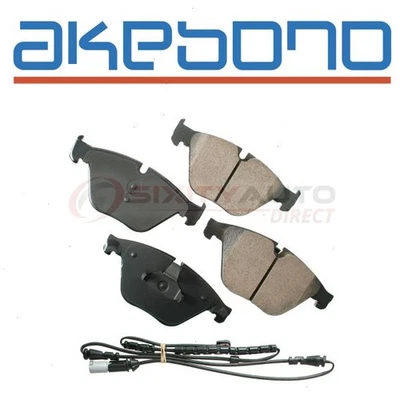 Akebono EURO Front Disc Brake Pad Set for 2013-2017 BMW 640i Gran Coupe - ju Foto 1 de 4