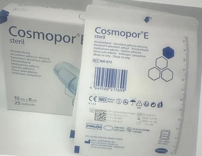Cosmopor E Sterile Adhesive Wound Dressings - 8X10 CM Box of 25