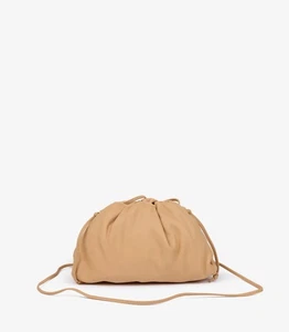 Bottega Veneta Almond Calfskin Leather Mini The Pouch - Picture 1 of 10