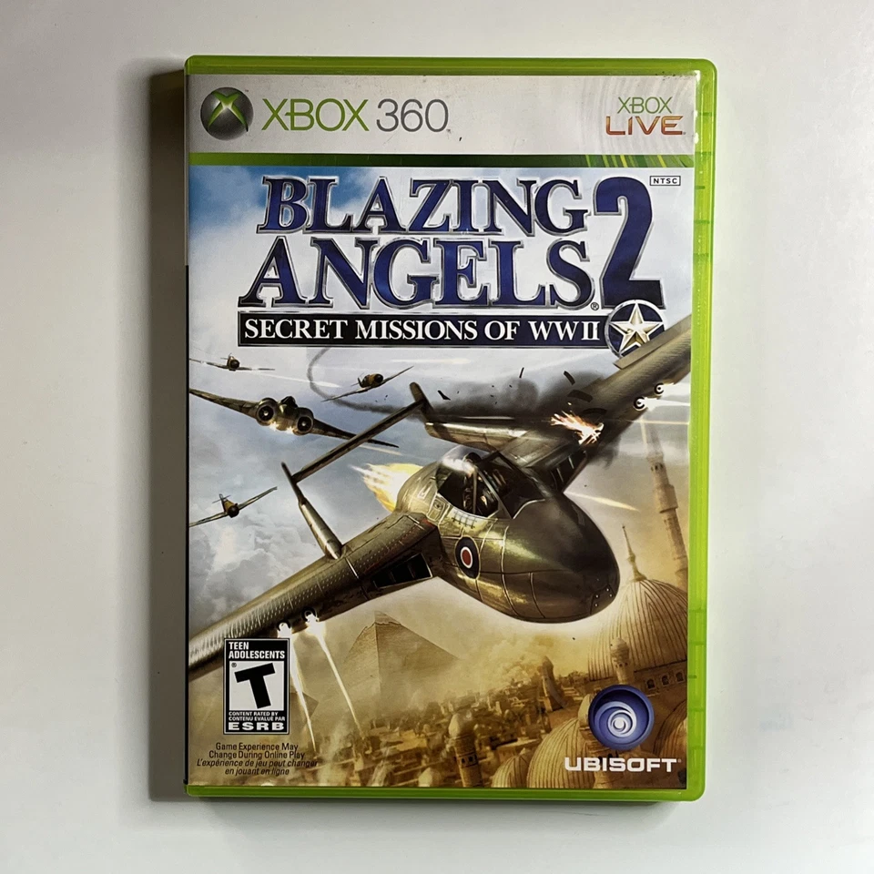 Blazing Angels 2: Secret Missions of WWII (Microsoft Xbox 360, 2007) Tested! - Image 1 of 4
