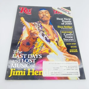Rolling Stone #1101 April 2010 Jimi Hendrix Ben Stiller Iggy Pop Muse Bieber - Picture 1 of 3