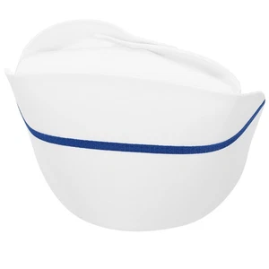Gorra de enfermera para hombres y mujeres gorra de enfermería blanca auténtica gorras de enfermería para mujeres antiguas - Imagen 1 de 12