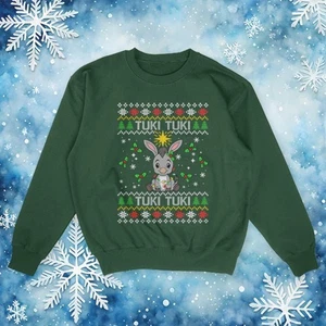 TUKI TUKI - UGLY XMAS SWEATER "Burrito Sabanero" Mexican Burro Funny Sweater - Bild 1 von 29