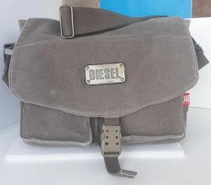 Vintage ~ Diesel Ersatzteil ~ Canvas Messenger Reisetasche Umhängetasche - Bild 1 von 23