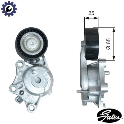 BELT TENSIONER VRIBBED BELT T39378 FOR PEUGEOT 208/Hatchback/Van CITROEN 1.6L - Image 1 of 4