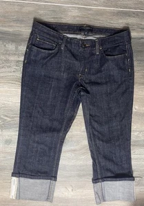 BANANA REPUBLIC DAMEN BLAUE JEANS CAPRI HOSE GRÖSSE 6P TOP ZUSTAND NEUWERTIG - Bild 1 von 9