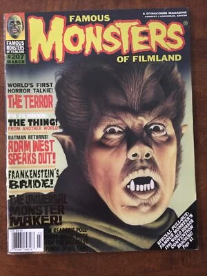 Famous Monsters of Filmland (March 1995, No. 207) Vintage Movie Monsters Mag! - Image 1 of 4
