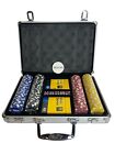Mobil Delvac World Series Of Poker Set Metal Case Cards 200 Chips Dice Promo