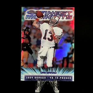 Dan Marino 2000 Topps Finest Finest Moments #FM4 Refractor Miami Dolphins LOOK!!