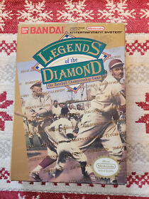 Legends of the Diamond - Nintendo NES - Authentic - Original Box Only!