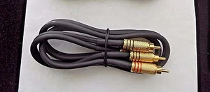 GC ELECTRONICS 30-1537 6 FT 3 RCA COMPUESTO AUDIO VIDEO VIDEO VIDEO0 ENCHUFE METÁLICO ENCHAPADO EN ORO - Imagen 1 de 1