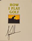 Tiger Woods signiertes signiertes signiertes Buch How I Play Golf PGA 1. Auflage/1. Druck
