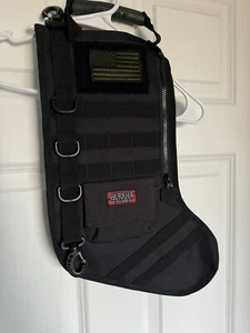 Gurkha Cigars Tactical Stocking with USA Flag Patch - Christmas - New - Picture 1 of 3