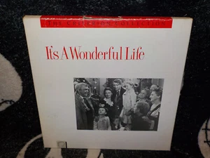 It's A Wonderful Life Criterion CAV Laserdisc LD + Extras Box Set kostenloser Versand $50 - Bild 1 von 7