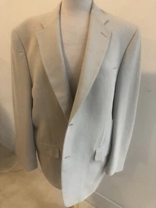 Pierre Cardin Men's 2-Button Suite Coat Beige SZ 42R  ( Jacket Only ) - Picture 1 of 5