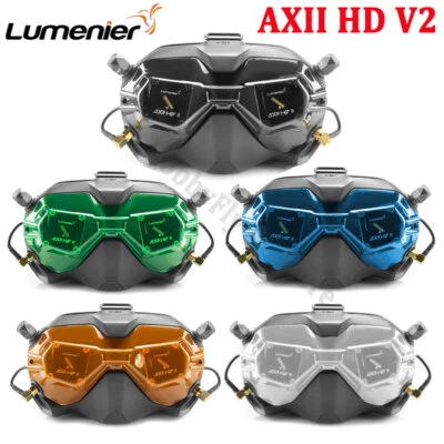 Lumenier AXII HD 2 Patch Visor 5.8GHz 8.4dBi with Stubby LHCP Combo Set - Image 1 of 4
