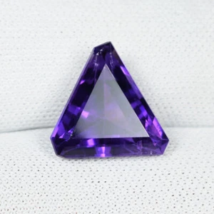 3.43 cts Best Fire Natural Brazil AAA+ Top Purple Amethyst Fancy Cut...!!!!! - Picture 1 of 2