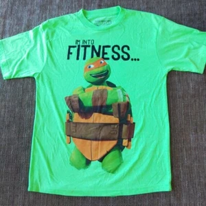 Nickelodeon Teenage Mutant Ninja Turtles 2017 I'm Into Fitness XXL 18 Tshirt - Picture 1 of 8