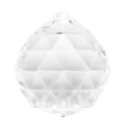 2X(40MM Feng Shui Pendentif de Boule de cristal facette Decoration (transpa1417