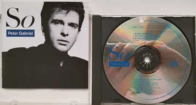 PETER GABRIEL So CD UK 1986 Nimbus England smooth case Genesis King Crimson - Bild 1 von 4