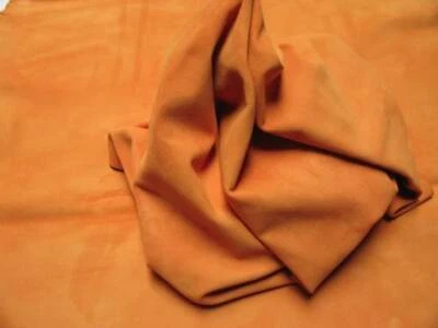 Joyería Cuero Piel Ultra Premium Gamuza Cabra Naranja Neón Foto 1 de 2