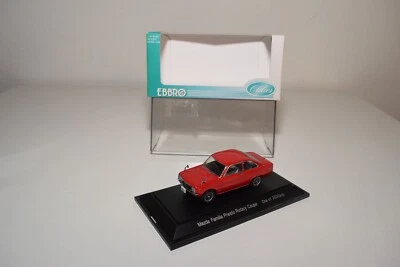 A39 1:43 EBBRO 363 MAZDA FAMILY PRESTO ROTARY COUPE RED MIB - Immagine 1 di 4